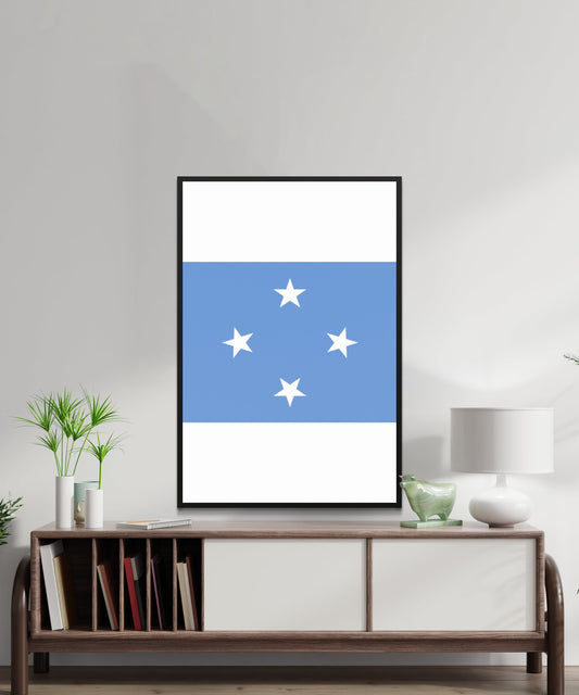 Federated States of Micronesia Flag Poster - Matte Paper