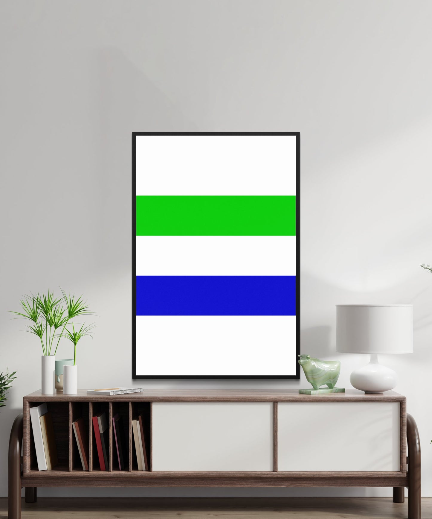 Sierra Leone Flag Poster - Matte Paper