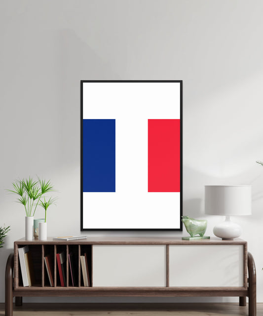 France Flag Poster - Matte Paper