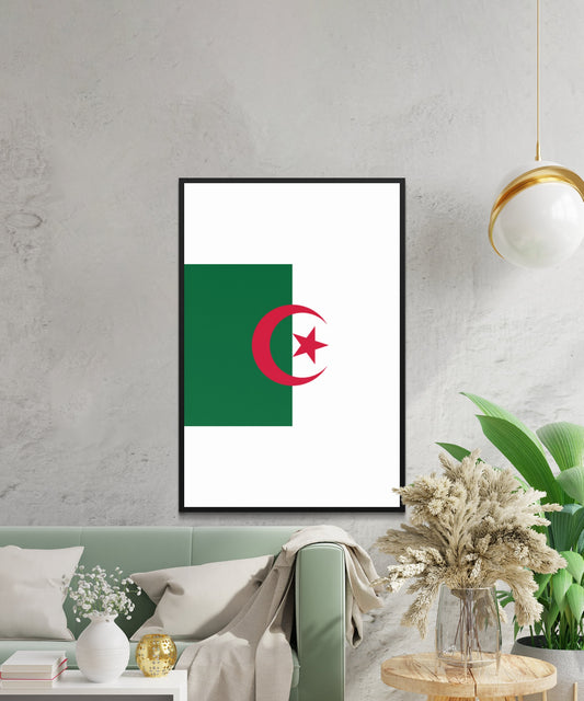 Algeria Flag Poster - Matte Paper