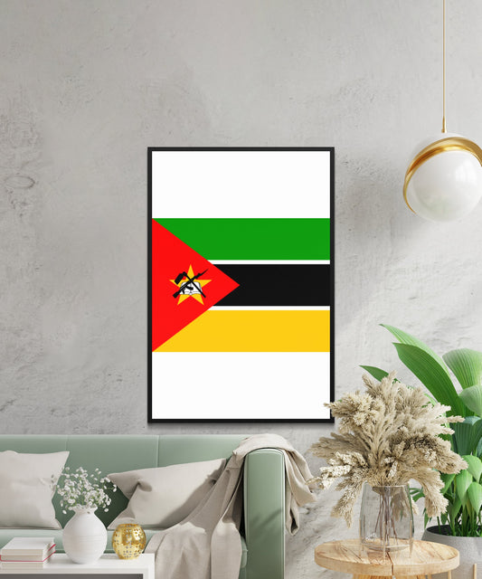 Mozambique Flag Poster - Matte Paper