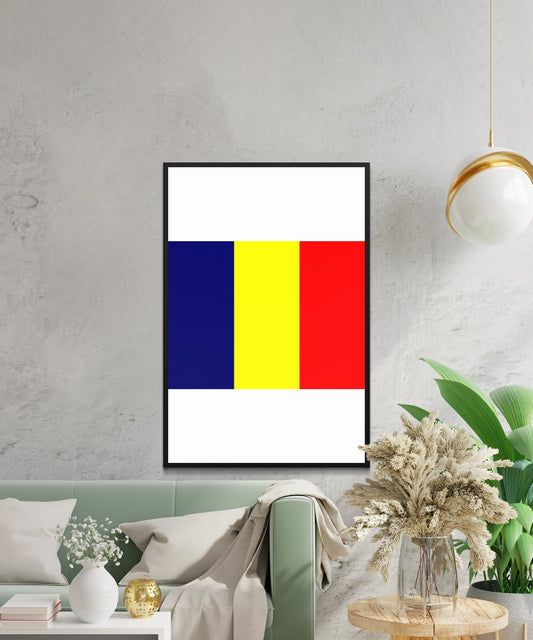 Romania Flag Poster - Matte Paper