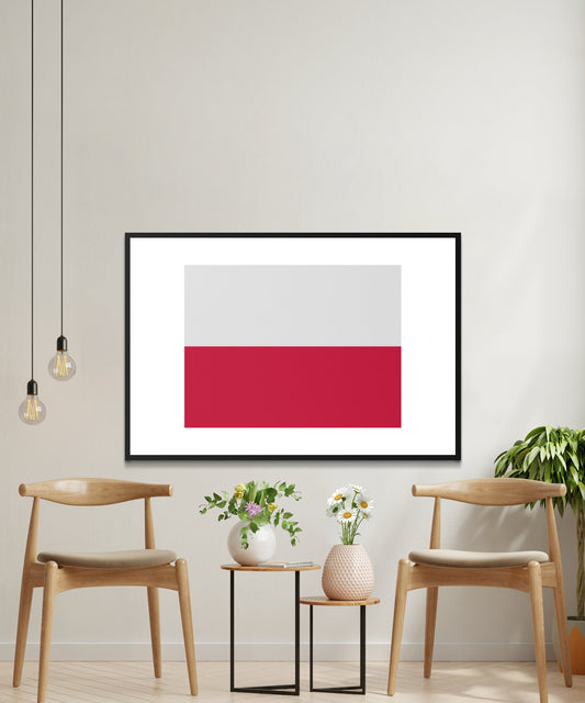 Poland Flag Poster - Matte Paper