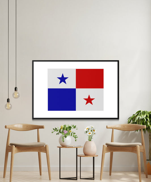 Panama Flag Poster - Matte Paper