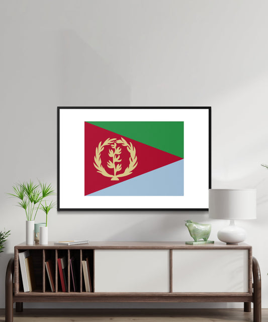 Eritrea Flag Poster - Matte Paper