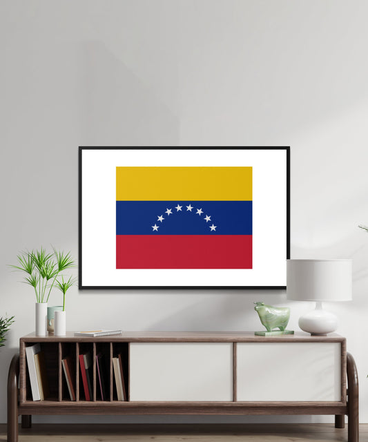 Venezuela Flag Poster - Matte Paper