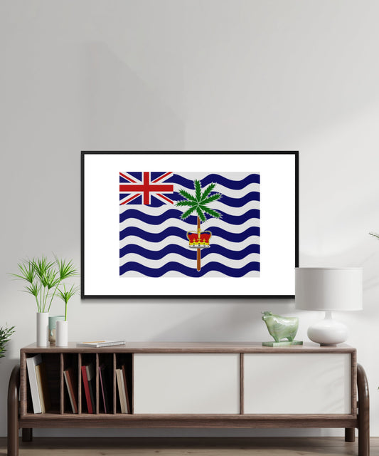 British Indian Ocean Territory Flag Poster - Matte Paper