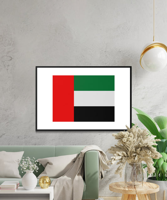 United Arab Emirates Flag Poster - Matte Paper