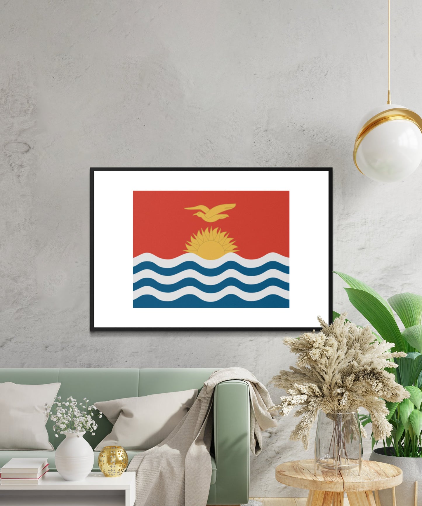 Kiribati Flag Poster - Matte Paper