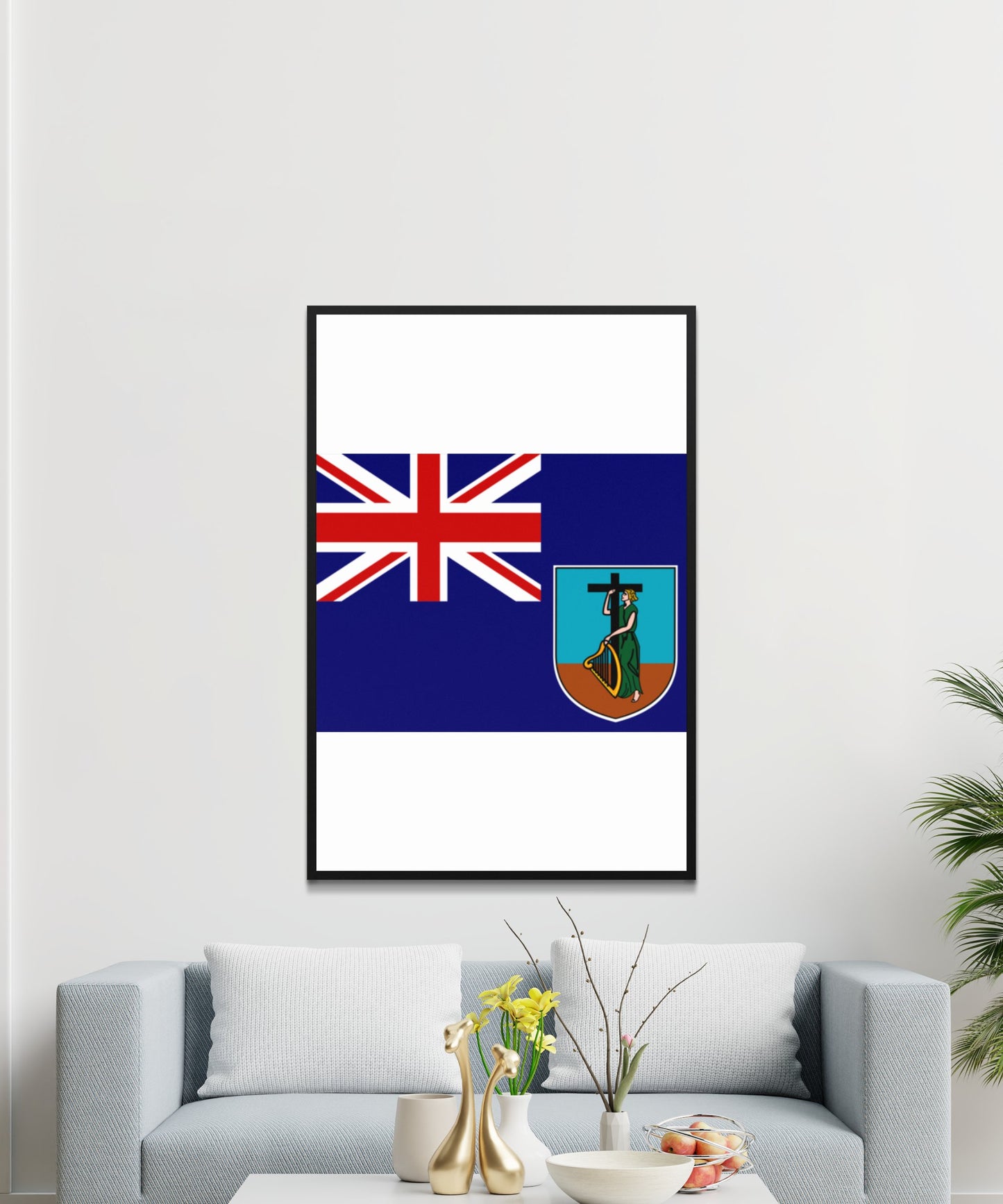 Montserrat Flag Poster - Matte Paper