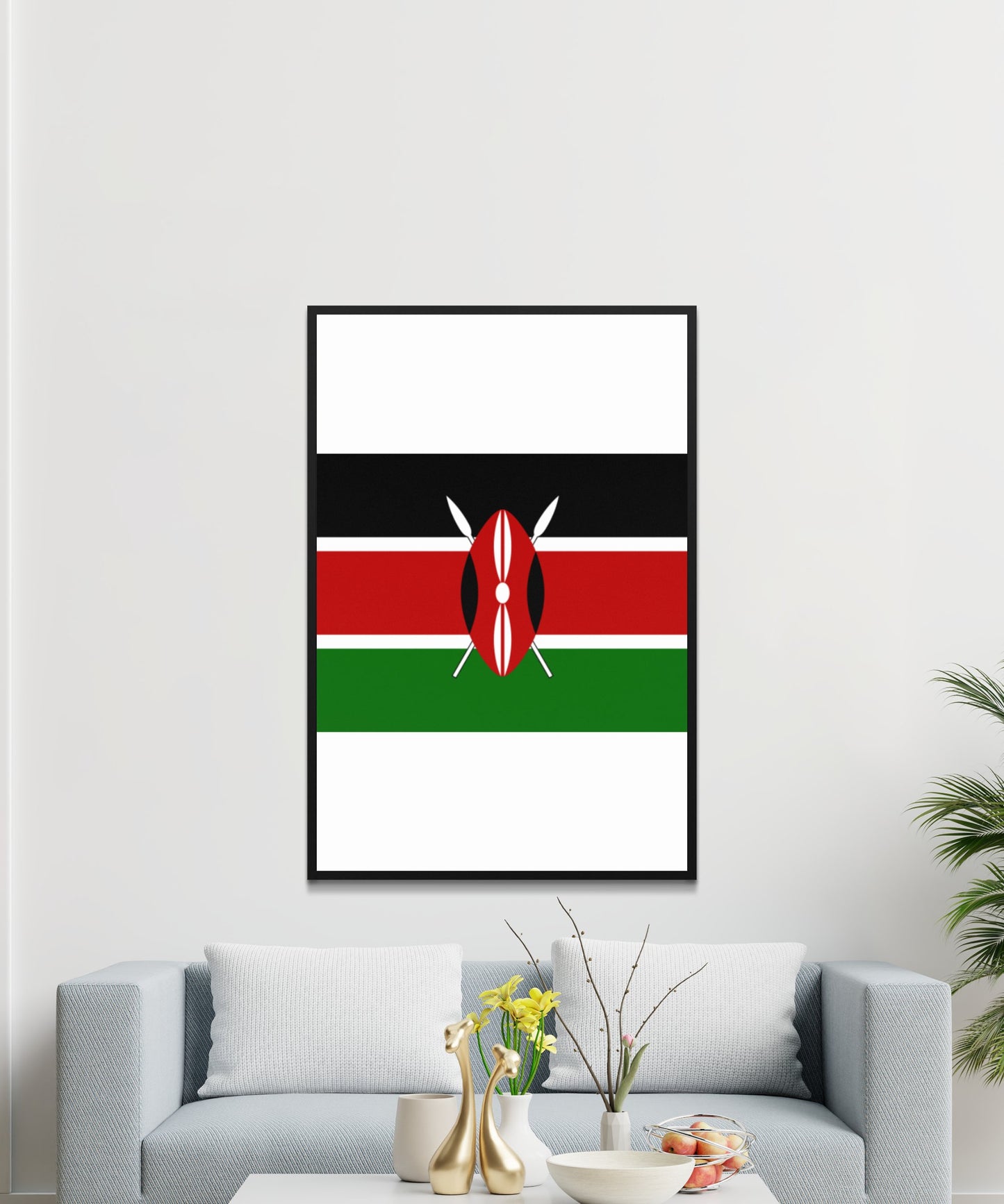 Kenya Flag Poster - Matte Paper