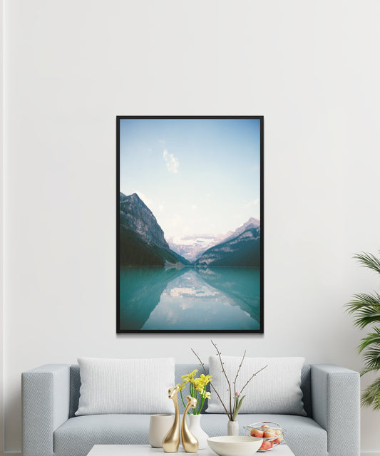 Mountains And Lakes Poster - Matte Paper