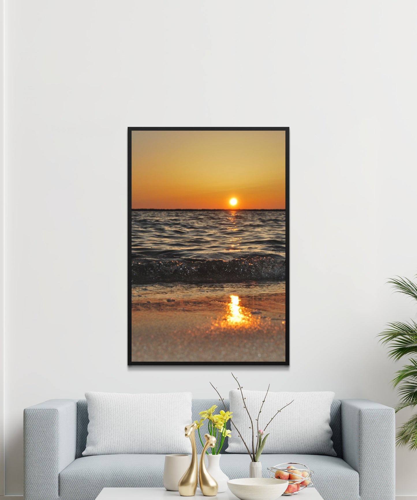 Sea Sunset Poster - Matte Paper