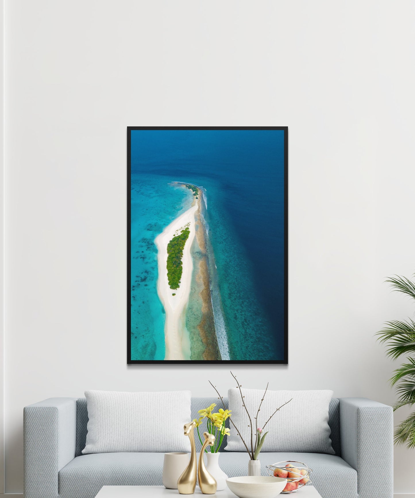 Tropical Island Poster - Matte Paper