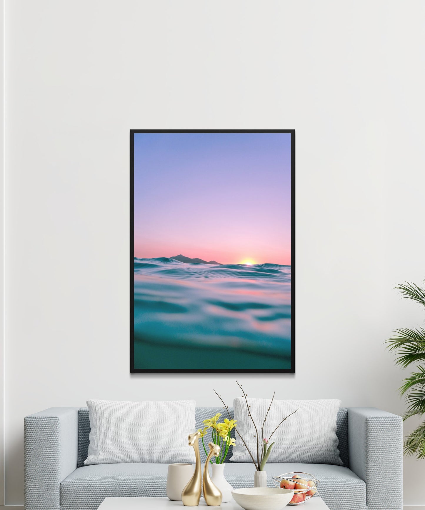 Sunrise Sea Poster - Matte Paper