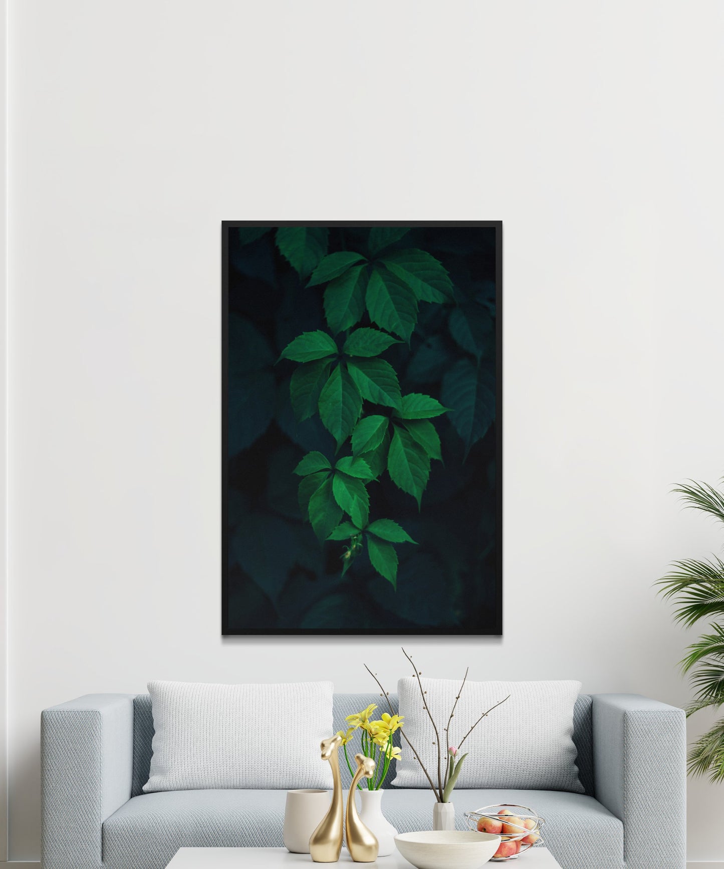 Green Leaf Poster - Matte Paper
