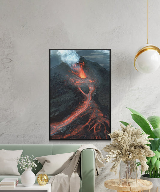 Volcan Aesthetic Poster - Matte Paper
