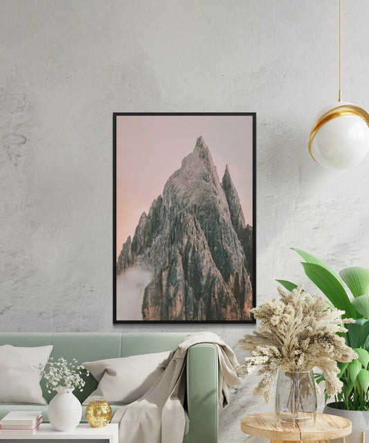Rock Mountain Poster - Matte Paper