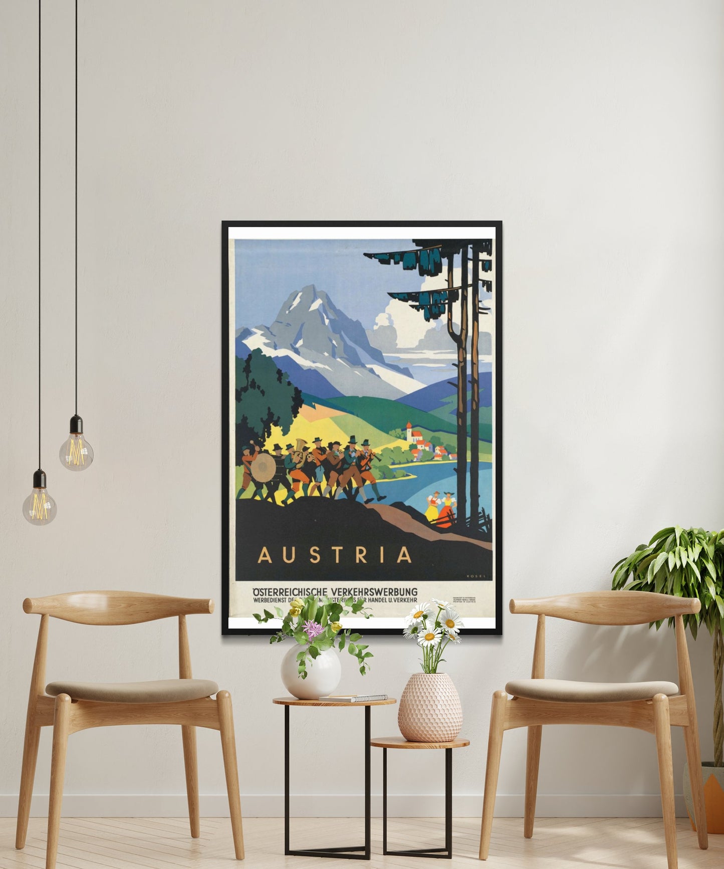 Vintage Australia Travel Poster - Matte Paper