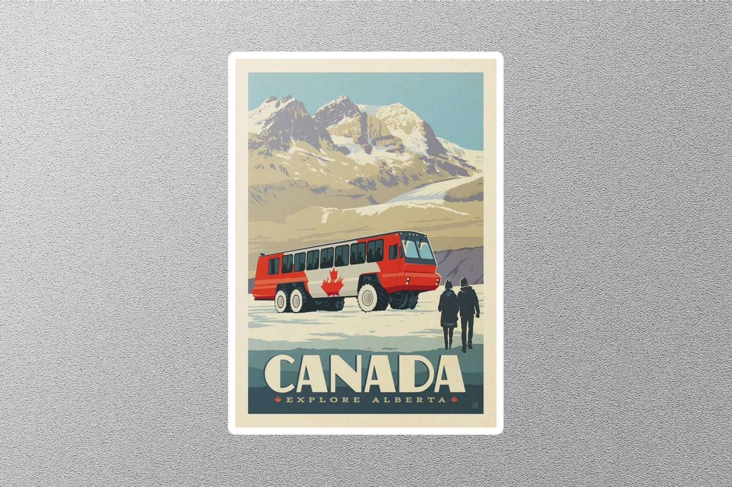 Vintage Canada Travel Sticker
