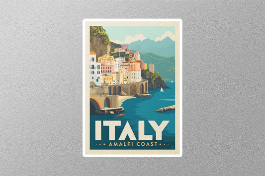 Vintage Italy Travel Sticker