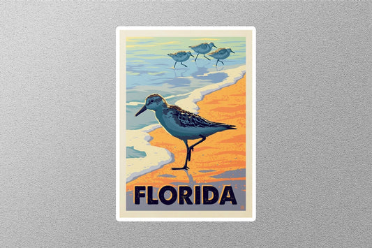 Vintage Florida Travel Sticker