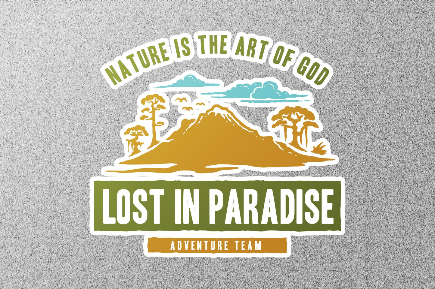 Wholesale Lost In Paradise Sticker