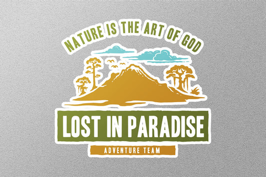 Wholesale Lost In Paradise Sticker