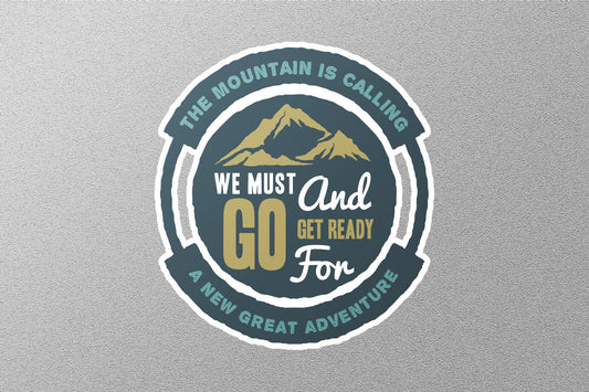Wholesale The Mountain Is Calling Sticker