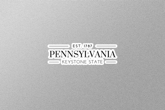 Pennsylvania State Sticker