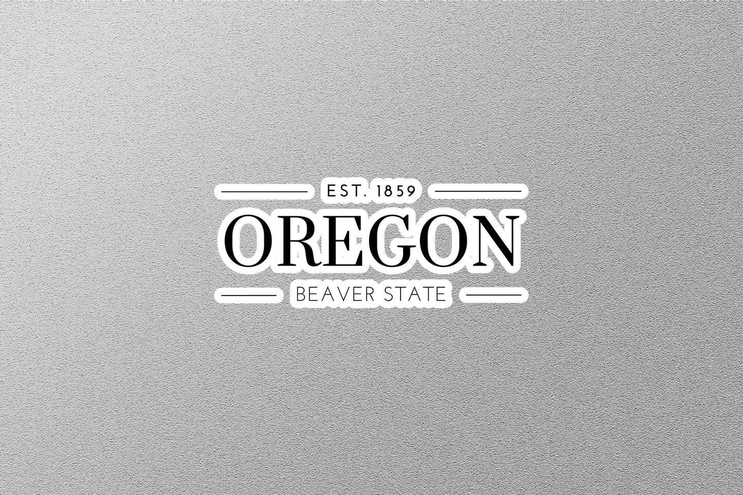 Oregon State Sticker