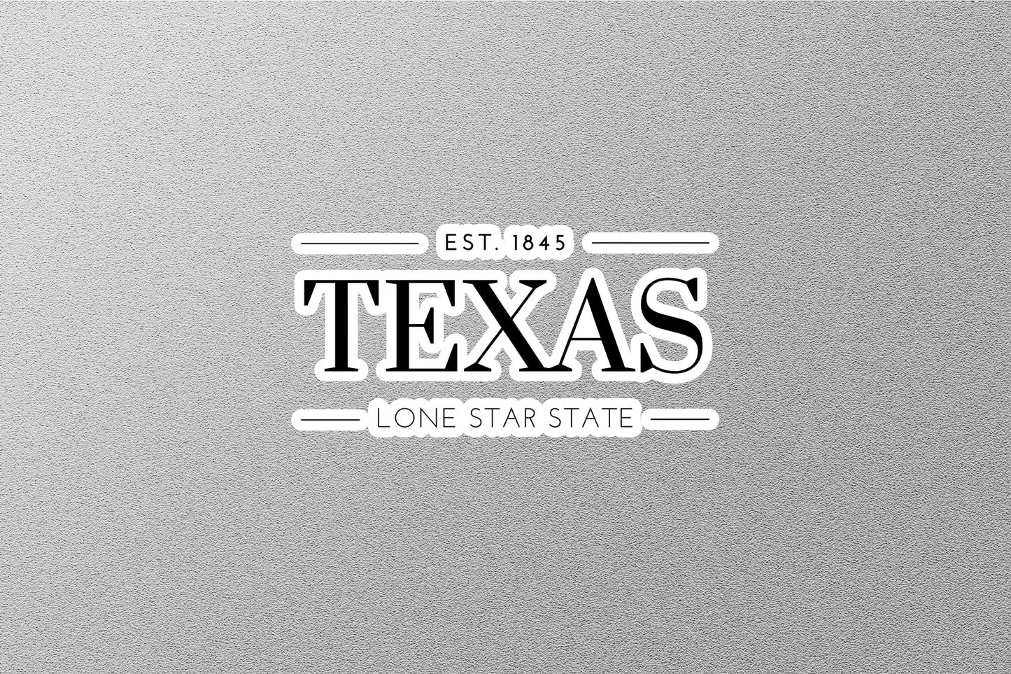 Texas State Sticker