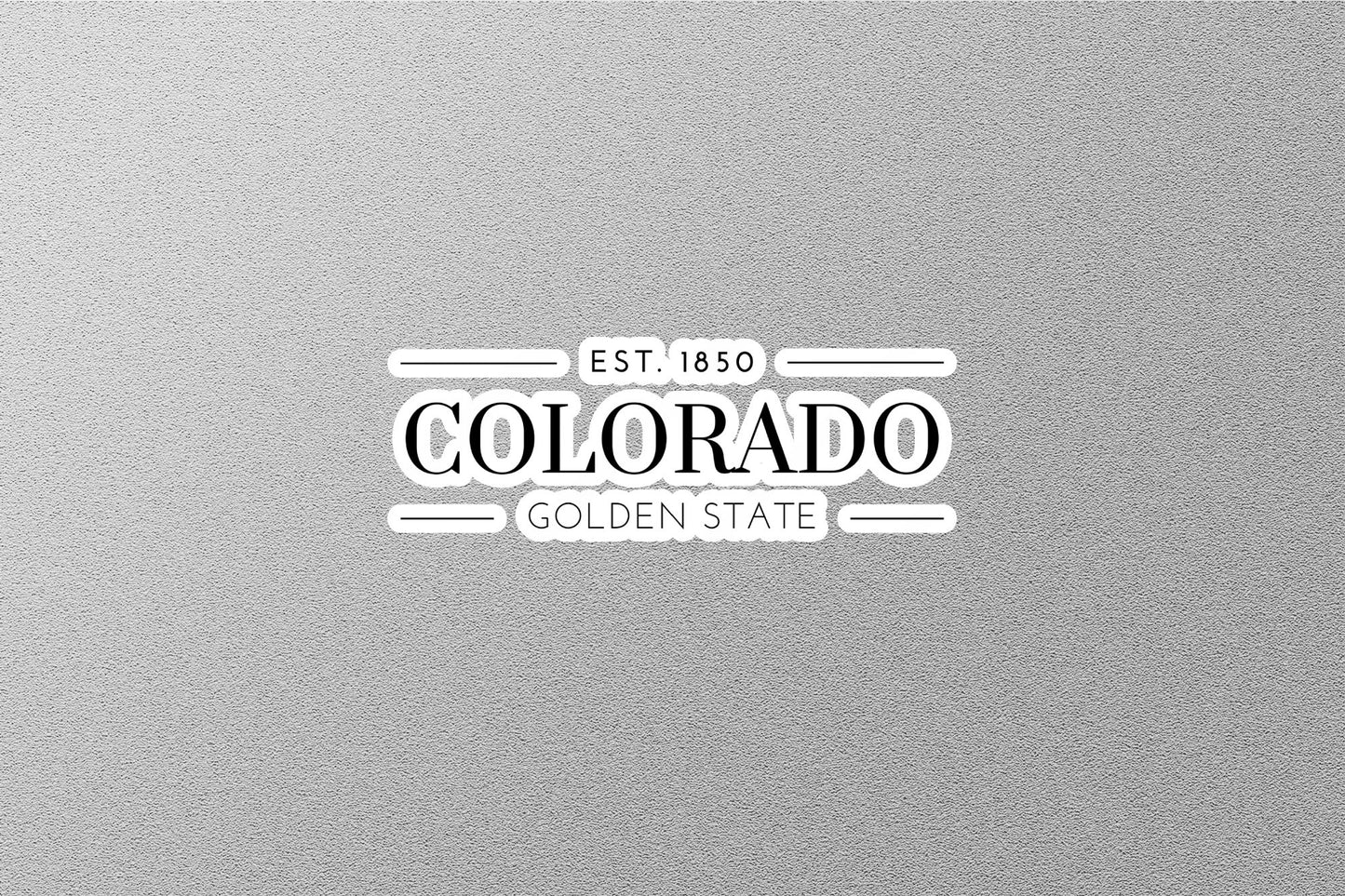 Colorado State Sticker