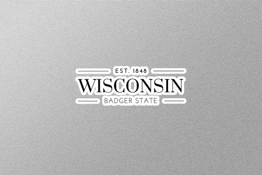 Wisconsin State Sticker