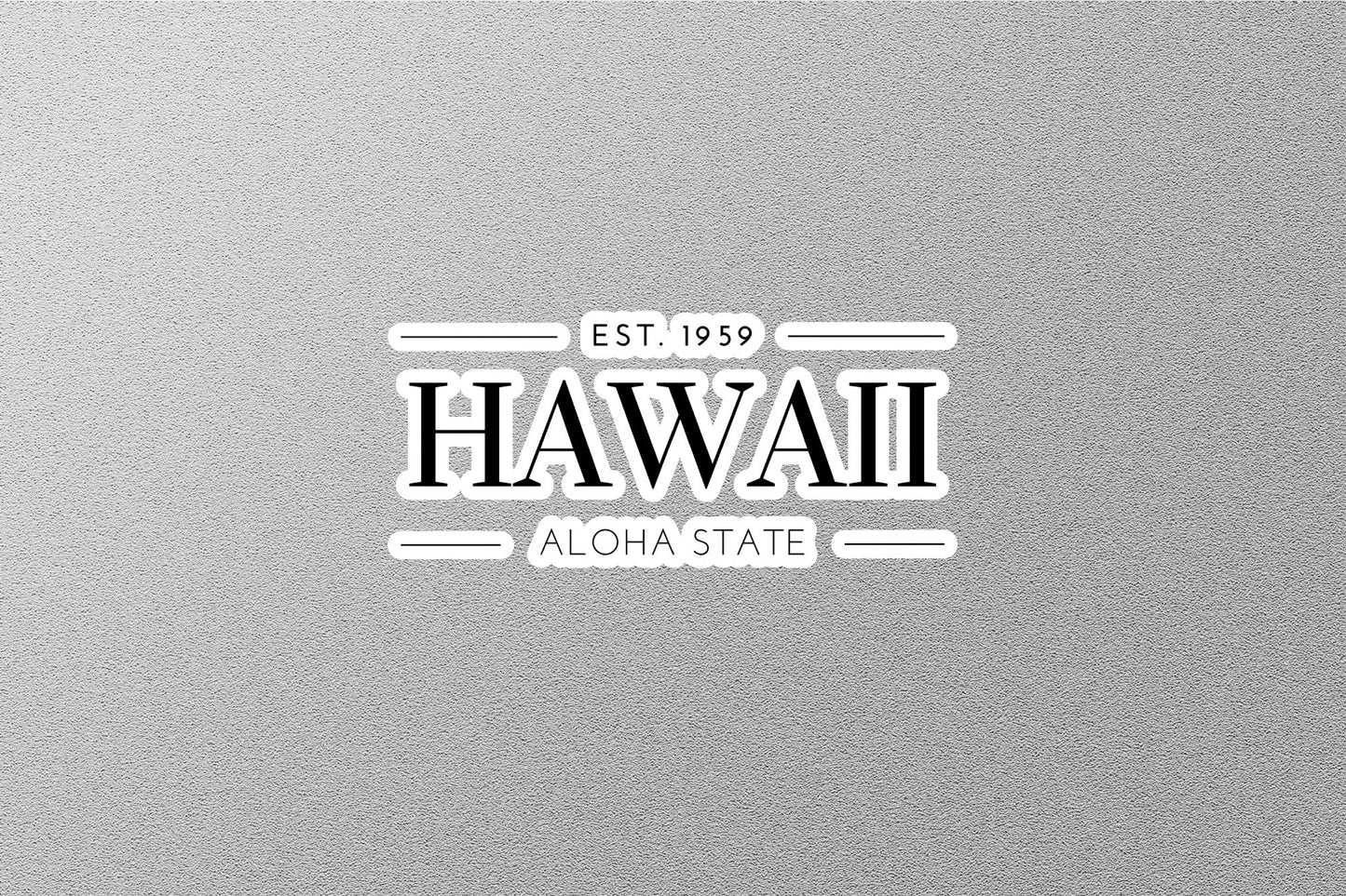 Hawaii State Sticker