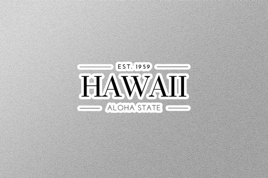 Hawaii State Sticker