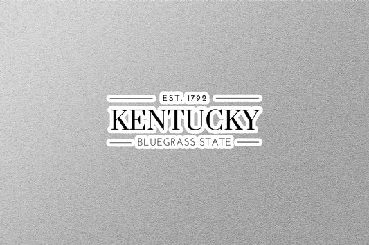 Kentucky State Sticker