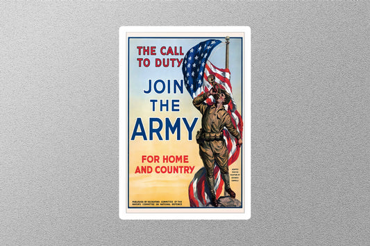 WW2 Join The Army Sticker