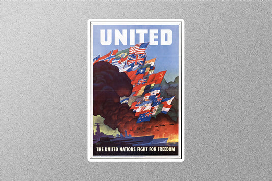 WW2 United Sticker