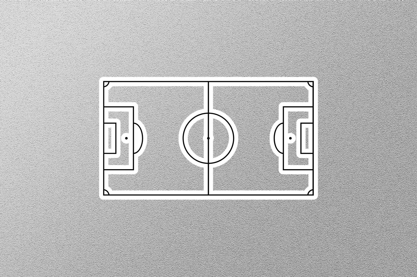 Soccer Field Clipart Sticker