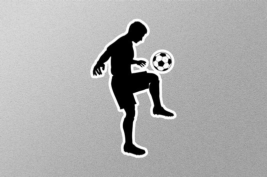 Soccer Footballer Sticker