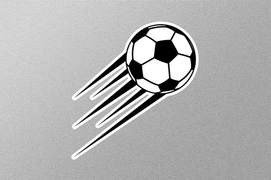 Soccer Flying Ball Sticker