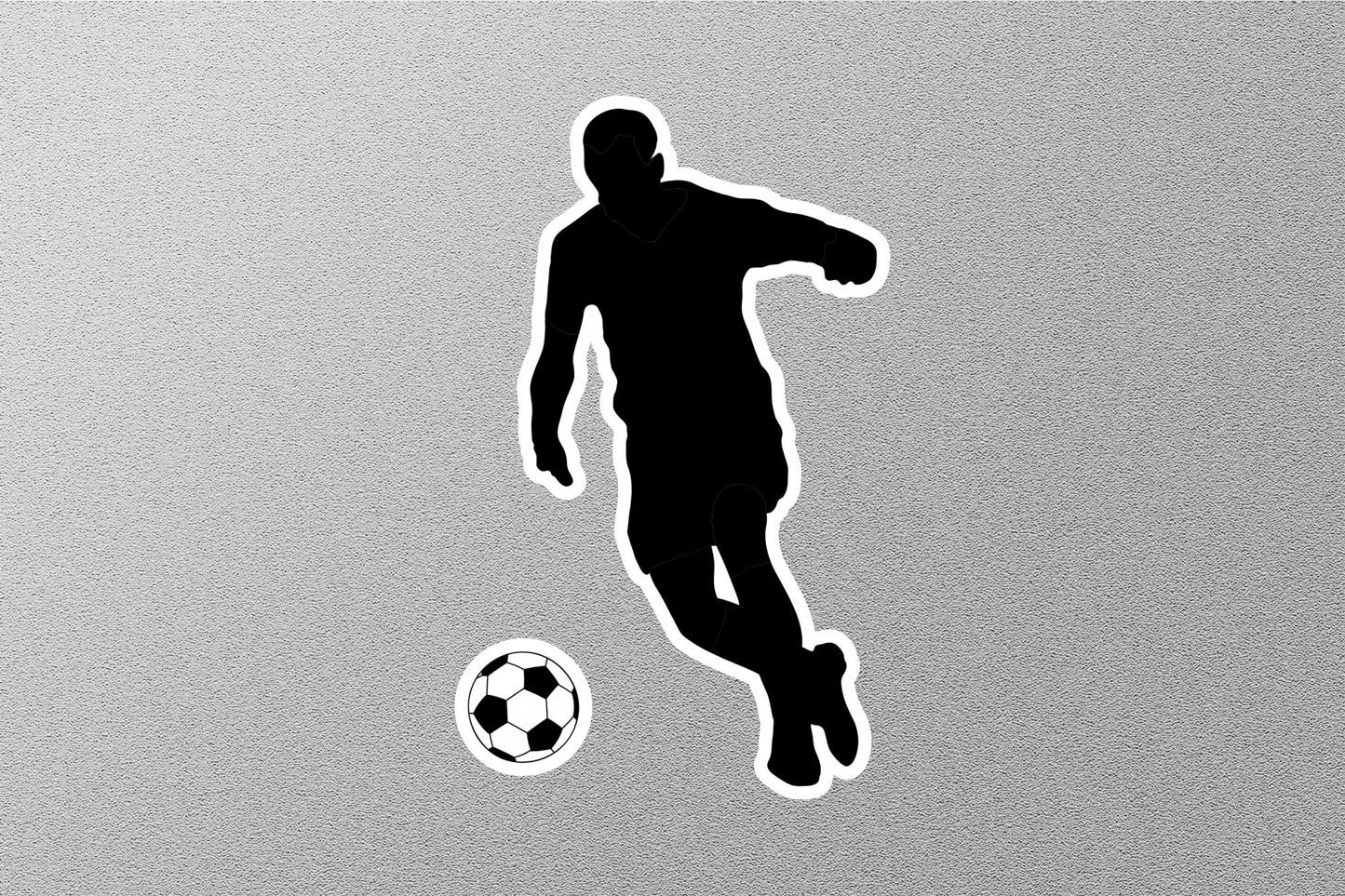 Playing Football Sticker