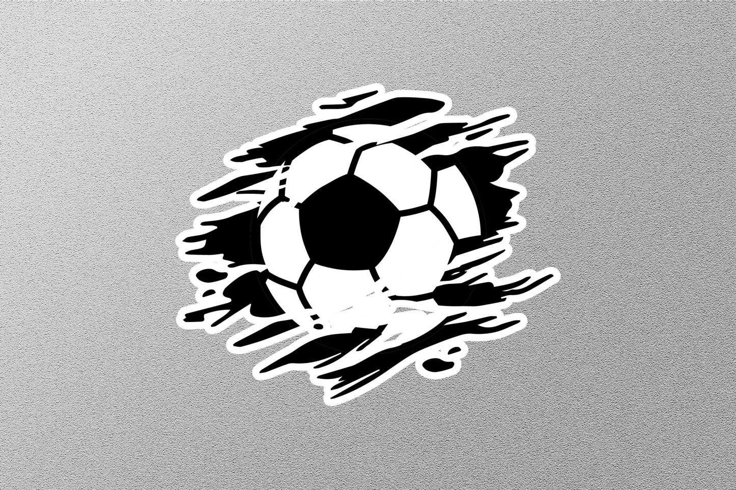 Vector soccer Ball Sticker