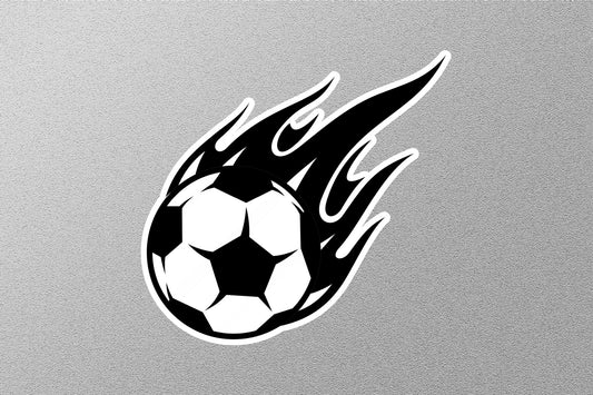 Fireball Football Sticker