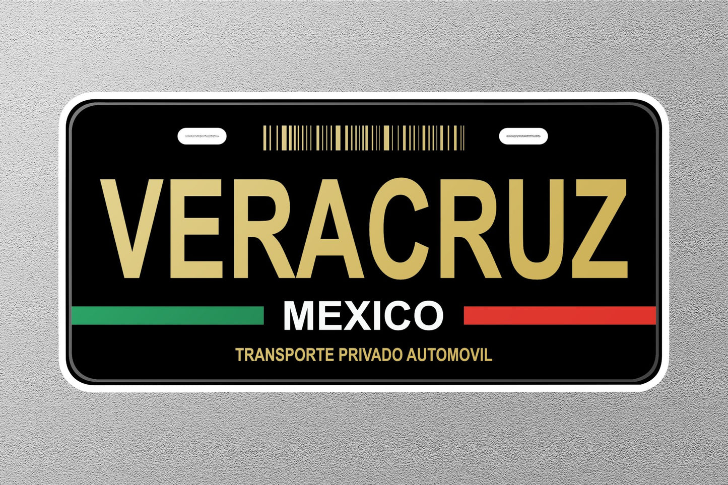 Veracruz Mexico License Plat Sticker