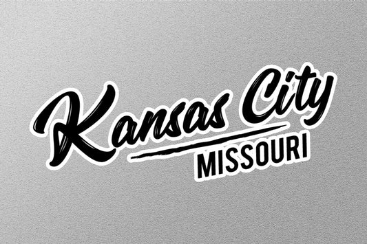 Kansas Missouri Sticker