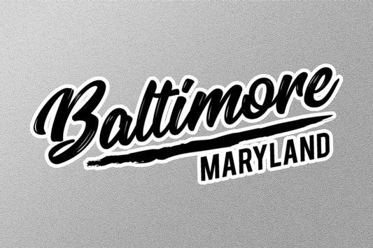 Baltimore Maryland Sticker