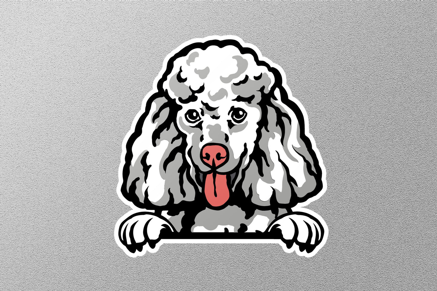 Poodle Dog Sticker