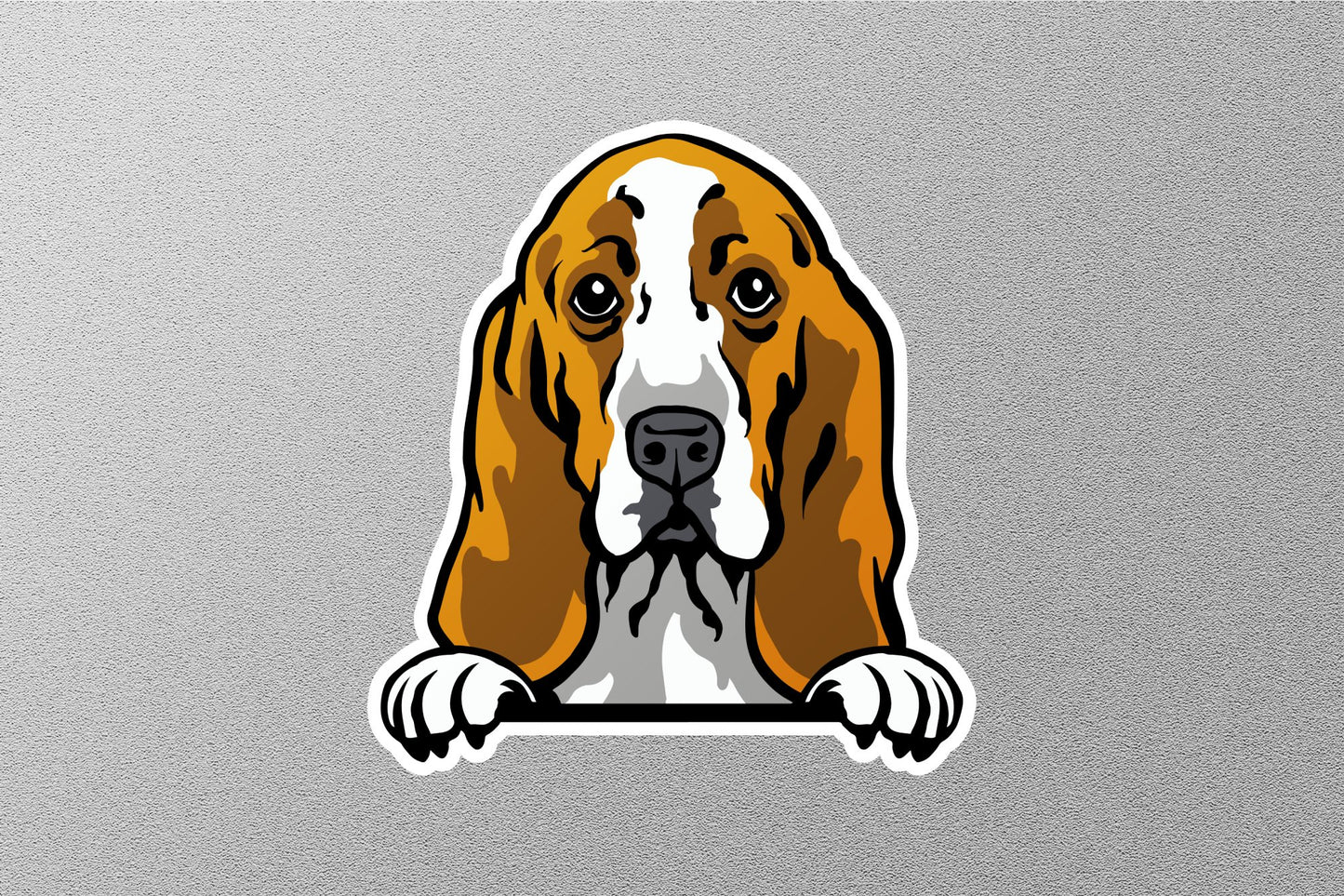 Basset Hound Dog Sticker